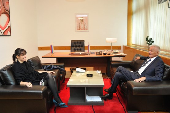Zamjenik predsjedavajućeg Doma naroda dr. Nikola Špirić primio u nastupnu posjetu novoimenovanu šeficu Ureda Vijeća Evrope u BiH